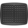 Image de LAGRANGE Jeu de plaques Gaufres, compatible avec tous les gaufriers "Super2", Plaques en aluminium moulé, Revêtement antiadhésif double couche, 030122, Noir