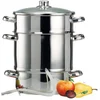 Image de Baumalu 342635 Extracteur de Jus 26 cm en Acier Inoxydable, Gris