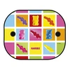 Image de 2 rideaux pare-soleil à ventouses haribo 44 x 36 cm