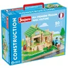 Image de Jeujura- Auto Premiere Maison avec VOITURE-80 Pieces-Développer Son Imagination, Son adresse et sa dextérité-À partir de 3 Ans, 8236, Multicolore, Grand