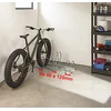 Image de Mottez B129V3XL Râtelier 3 vélos sur 2 Niveaux"Fat Bike", Gris