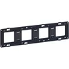 Image de Legrand 080254 Support à vis pour Mosaic, Céliane ou Soliroc pour 4 Postes ou 10 Modules, Noir