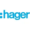 Image de Hager UZ00A5 UZ00A5 Dekselhoudervoet (l x b x h) 65 x 45 x 35 mm Polyamide Meerdere kleuren 1 stuk(s) Piece