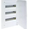 Image de Caja empotrable golf serie VF, 3 filas, 36M, puerta op. blanca, regleta y chasis