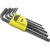 Image de STANLEY Haakse schroevendraaierset 1.5 mm, 2 mm, 2.5 mm, 3 mm, 4 mm, 5 mm, 6 mm, 8 mm, 10 mm 9-delig