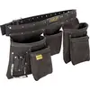 Image de STANLEY Werkzeugschürze 5xFach+Halter Werkzeug-Gürteltasche Leder STST1-80113 Gereedschapstas leeg