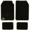 Image de Jeu de 4 tapis de sol universels dbs hello summer model noir
