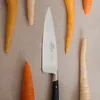 Image de LION SABATIER - Couteau Chef EDONIST JAIS 100 pour cent Forgé - Fabriqué en France - 20 cm - Lame et Clous en Inox - Optimal pour Émincer, Trancher et Hacher avec Précision