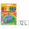 Image de Bic Boîte De Crayons De Cire Plastidecor 12 Unités