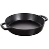 Image de Staub Poêle à frire à 2 poignées compatible induction en fonte noire 20 cm 1 unité