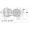 Image de VALEO Alternateur pour FIAT: Punto, Doblo, 500, Strada, Panda, Linea, Fiorino, Idea, Qubo & LANCIA: Musa, Ypsilon & FORD: Ka (Ref: 437475)