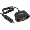 Image de START Répartiteur 2 Voies Prise Allume-Cigare + 2USB 2,1 A et 1 A Voiture Accessoires intérieur
