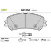Image de Valeo 601596 Plaquettes de Frein