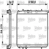 Image de Valeo Radiateur moteur 732910