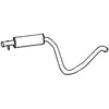 Image de WALKER Silencieux central pour SAAB: 9-3, 900 (Ref: 18852)