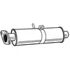 Image de WALKER Silencieux avant pour VOLVO: V50, C70, C30, S40 (Ref: 23059)