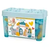 Image de Baril de briques - Jeu de construction - ECOIFFIER - Animaux du monde - 55 pieces - +12 mois
