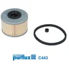 Image de Filtre à carburant purflux c443