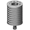 Image de PURFLUX Filtre à huile pour OPEL: Vectra, GT Roadster, Astra, Insignia, Signum, Zafira, Speedster, Antara & ALFA ROMEO: Spider, 159 (Ref: L264A)
