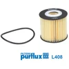 Image de Filtre à huile purflux l408