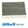 Image de Filtre d'habitacle charbon actif purflux ahc206