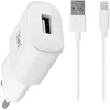 Image de Tnb - Pack Secteur Lightning 2.4 A - Blanc - T'nB