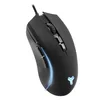 Image de Elyte - MY100 - Souris Gaming Filaire - Rétroéclairage RGB - 800/3200 DPI - Compatible PC, Mac - Noir
