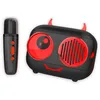 Image de Kit karaoké/Enceinte Bluetooth et Micro sans Fil Diablo | Effets Voix Magiques, contrôle des Effets sur Le Micro | Compatible iOS et Androïd | Autonomie 8h, Recharge USB