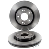 Image de TRW Disques de frein pour HYUNDAI: Santa Fe, Highway Van, Trajet, Galloper (Ref: DF4291)