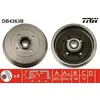 Image de TRW Tambour de frein pour RENAULT: Modus, Clio (Ref: DB4363B)