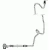 Image de TRW Flexible de frein pour SKODA: Octavia, Roomster, Rapid & VOLKSWAGEN: New Beetle, Golf, Bora, Polo & AUDI: TT, A3 & SEAT: Toledo (Ref: PHD942)