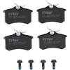 Image de TRW GDB1973 Jeu de 4 plaquettes de frein pour Peugeot 208 I (CA_, CC_) 2012-2020 essieu arrière et autres véhicules