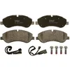 Image de TRW GDB1967 Jeu de 4 plaquettes de frein pour Ford Transit Custom V362 Fourgon (FY, FZ) 2012 - Essieu avant et autres véhicules
