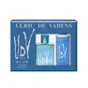 Image de ULRIC DE VARENS - Coffret Parfum Homme UDV Blue - Eau de Toilette 100 ml + Déodorant Spray 200 ml - Fougère Fraîche - Made in France