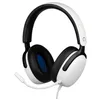 Image de Konix Casque gaming circum-aural filaire Nexus pour PS5 - Haut-parleurs 40 mm - Microphone flexible - Connexion Jack 3.5 mm - Câble 1,5 m - Blanc