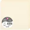 Image de Clairefontaine 2817C - Paquet de 25 Cartes Doubles - Format Carré 13,5x13,5cm - 210g/m² - Coloris Ivoire - Cartons d'Invitation Evènements et Correspondance - Gamme Pollen - Papier Premium Lisse