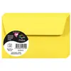 Image de Clairefontaine 5561C - Paquet de 20 Enveloppes Auto-Adhésives - Format 9x14cm - 120g/m² - Coloris Jaune Soleil - Invitation Evènements et Correspondance - Gamme Pollen - Papier Premium Lisse