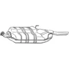 Image de Silencieux arrière bosal 215-829