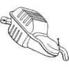 Image de Silencieux arrière bosal 235-001