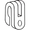 Image de Silent-bloc échappement bosal 255-014(compos)
