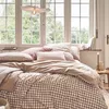Image de Housse de Couette imprimée en Percale de Coton, Made in France, Vichy, 140 x 200 cm, Essix