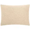 Image de Essix Housse de Coussin gaufrée en Coton, Songe, Vanille, 40x60 cm