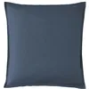Image de Essix Taie d'oreiller, Percale de Coton, Bleu Nuit, 65x65 cm