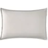 Image de Essix Taie d'oreiller, Percale de Coton, Gris Perle, 50x70 cm