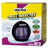 Image de ACTO | Grill’Insectes - Lampe LED U.V. Contre Les Mouches, Les moustiques et Les Papillons de Nuit. | LAMP4, Violet, Jaune,Blanc