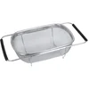 Image de Equinox 503210 Passoire extensible en acier inoxydable 29 x 19 x 10,5 cm