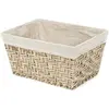 Image de Compactor Fiesta Panier de Rangement Moyen, Jonc de Mer Tressé, Beige 38.5 x 28.5 x H.20.5 cm