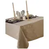 Image de CALITEX Nappe DAMASSEE Ombra Taupe 150X350