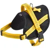 Image de Bobby Easy Safe Harnais pour Chien avec médaille Taille M en Nylon réfléchissant avec Couvre-Manteau, Fermeture à Boucle réglable, Jaune, Taille Tour de Poitrine 48-66 cm