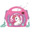 Image de Lexibook, Licorne, Lecteur CD, Fonction de programmation, Prise écouteurs, Pour enfant, Bleu/rose, RCDK100UNI